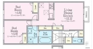 メゾンゴフクの物件間取画像